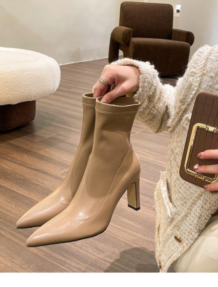 Остроносые ботильоны-стилетто на высоком каблуке Весенне-летние женские ботильоны из мягкой кожи Нескользящие банкетные вечерние модные женские ботильоны 39 хаки
Остроносые ботильоны-стилетто на высоком каблуке Весенне-летние женские ботильоны из мягкой кожи Нескользящие банкетные вечерние модные женские ботильоны 39 хаки