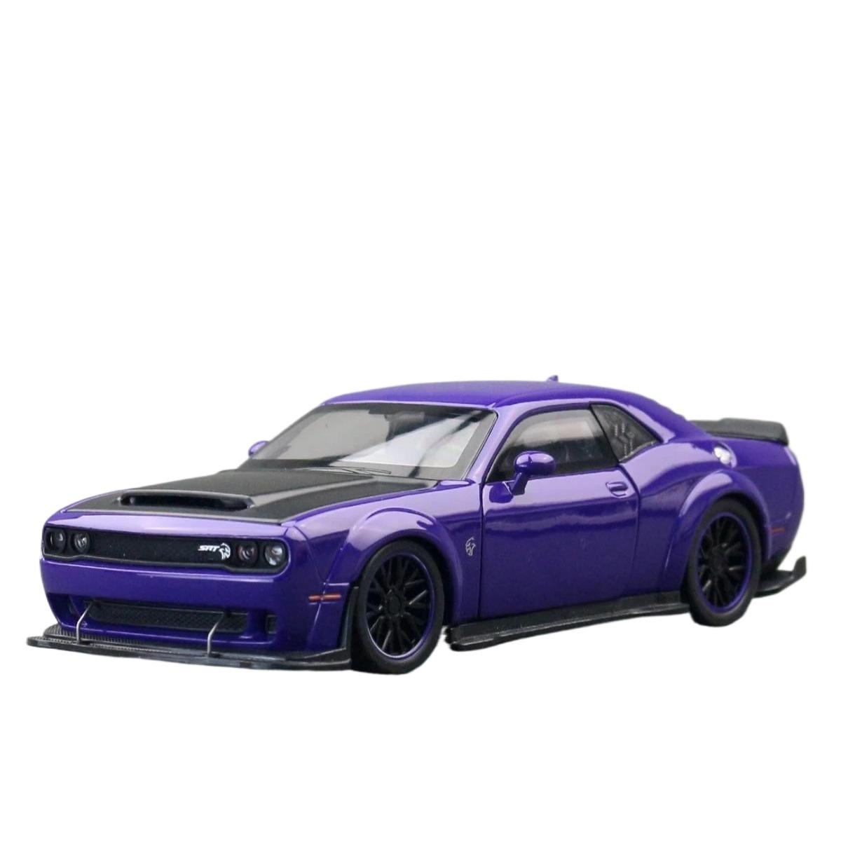 Игрушечная машинка Dodge Challenger SRT Hellcat Redeye в масштабе 1/32, модель суперспорт, литой автомобиль, миниатюра, коллекция со звуком и светом, подарок для ребенка фиолетовый
Игрушечная машинка Dodge Challenger SRT Hellcat Redeye в масштабе 1/32, модель суперспорт, литой автомобиль, миниатюра, коллекция со звуком и светом, подарок для ребенка фиолетовый