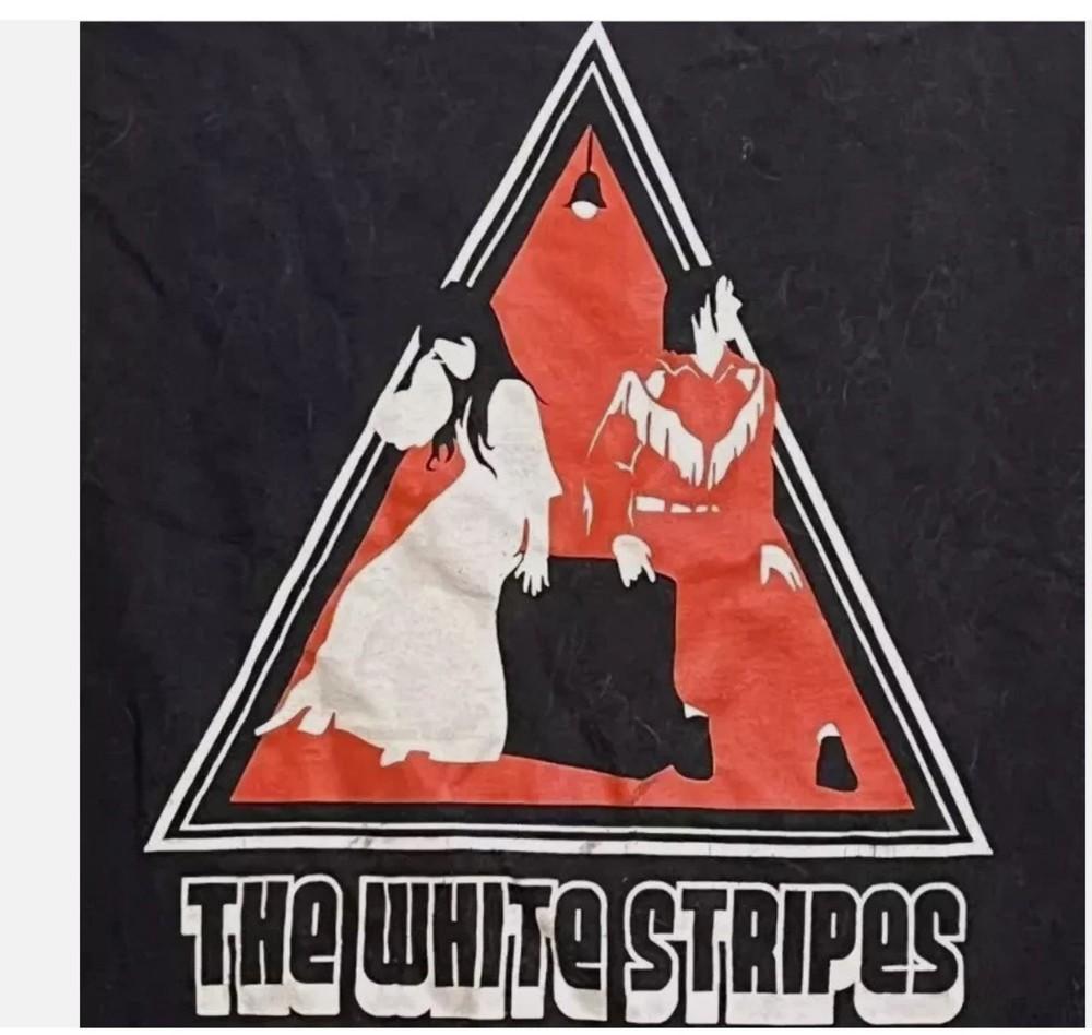 Rare 2000s the white stripes band Short Sleeve Black Men All Size T-shirt Unisex T-Shirt S
Rare 2000s the white stripes band Short Sleeve Black Men All Size T-shirt Unisex T-Shirt S