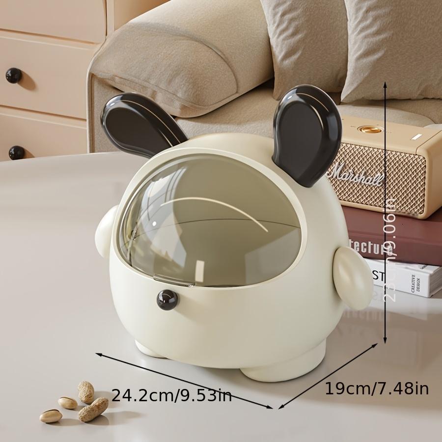 Creative Pudding Dog Organizer & Key Holder | Fun Storage Box & Mini Trash Can for Desk чорний
Creative Pudding Dog Organizer & Key Holder | Fun Storage Box & Mini Trash Can for Desk чорний