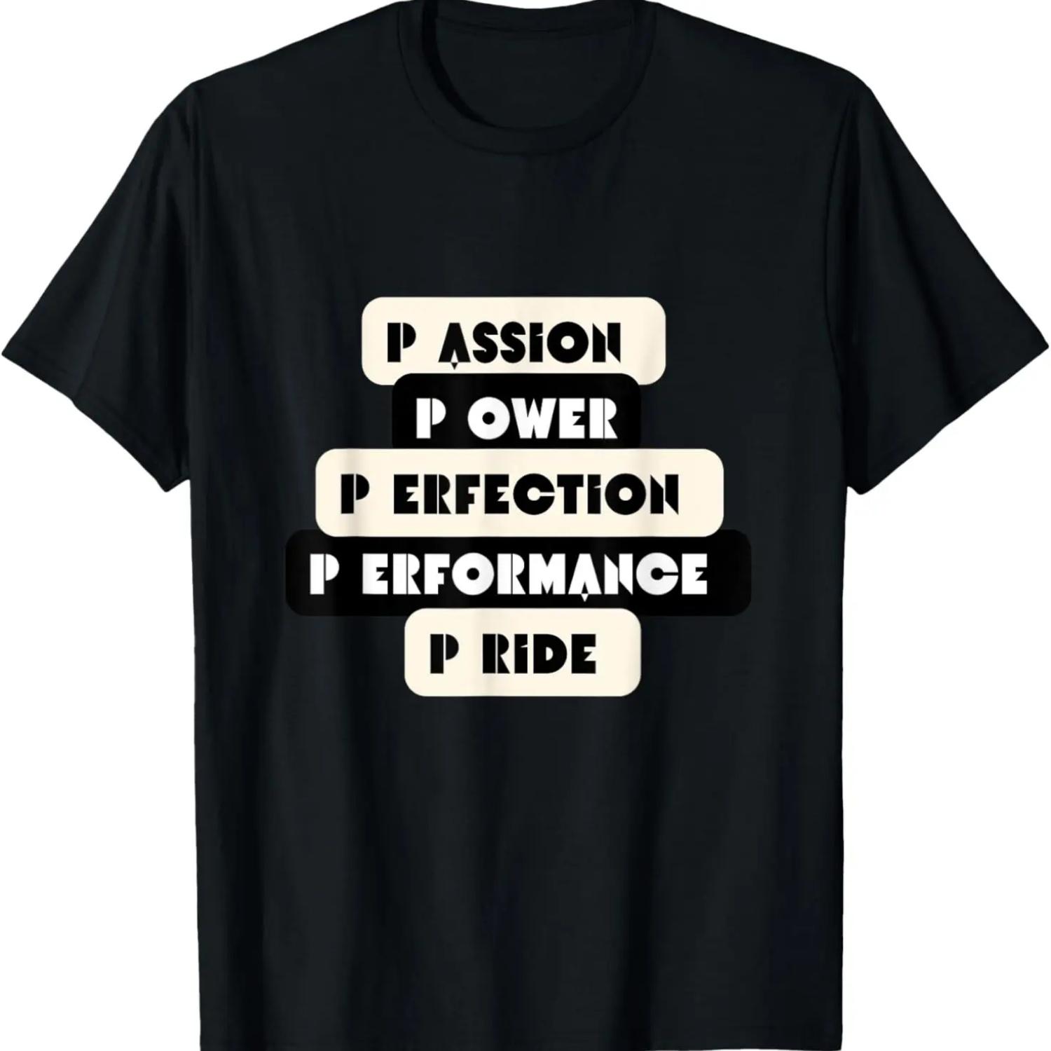 Passion Power Perfection Performance Pride T-Shirt S чёрный
Passion Power Perfection Performance Pride T-Shirt S чёрный