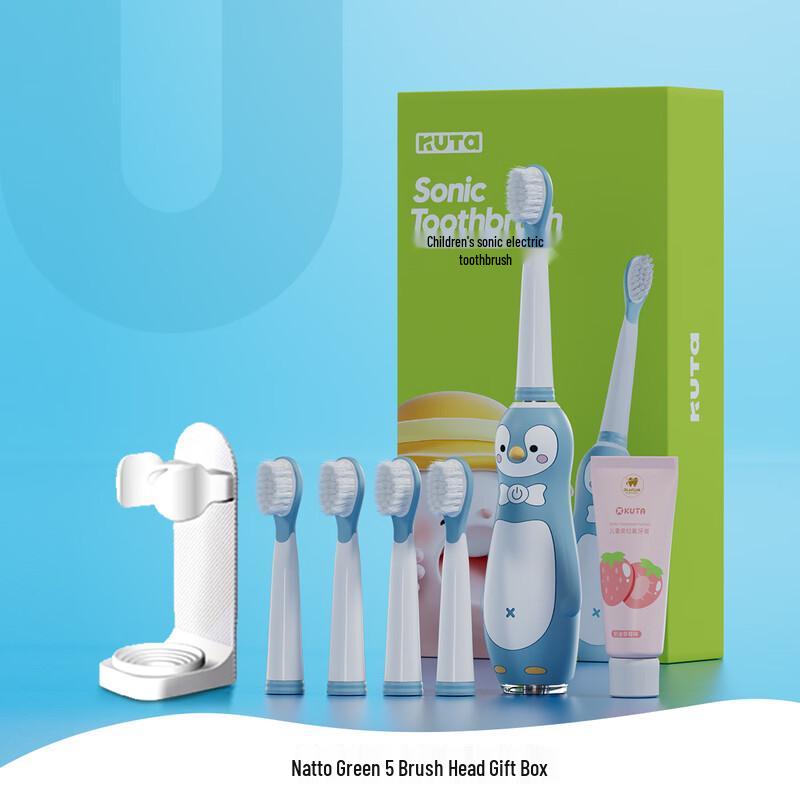 KUTA Children s Cartoon Electric Toothbrush Set
KUTA Children s Cartoon Electric Toothbrush Set