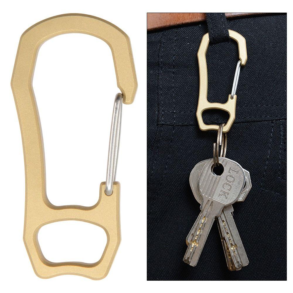 Equipment Outdoor Sports Camping Hiking Hook Climbing Button Buckle Keychain Bronze Carabiner
Equipment Outdoor Sports Camping Hiking Hook Climbing Button Buckle Keychain Bronze Carabiner