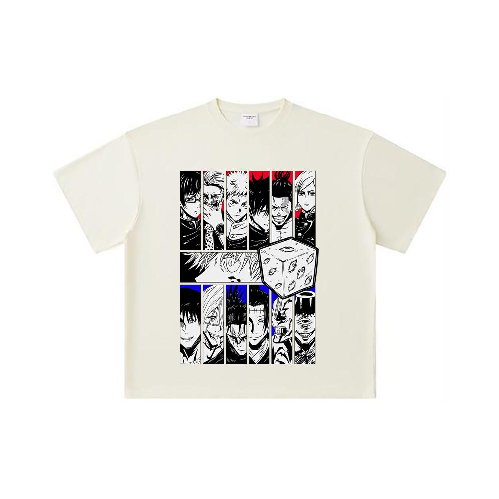 260 GSM Double Yarn 32 Count 100% Cotton Jujutsu Kaisen V39 Print Unisex Heavy Cotton T Shirt S абрикосовый
260 GSM Double Yarn 32 Count 100% Cotton Jujutsu Kaisen V39 Print Unisex Heavy Cotton T Shirt S абрикосовый