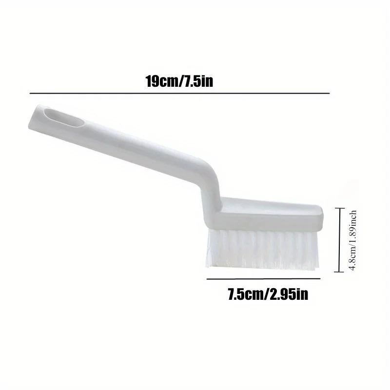 1pc Wash bathroom tile wall corner no dead angle small brush toilet brush floor gap bathroom beauty seam clean brush 1pc белый
1pc Wash bathroom tile wall corner no dead angle small brush toilet brush floor gap bathroom beauty seam clean brush 1pc белый