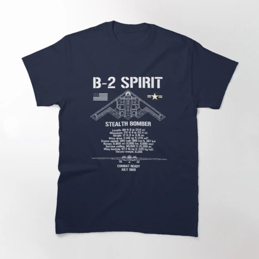 B2 Spirit Stealth Bomber Specs Military Aircraft TShirt 100 Cotton ONeck Short Sleeve Summer Casual Mens Tshirt Size S3XL 4XL
B2 Spirit Stealth Bomber Specs Military Aircraft TShirt 100 Cotton ONeck Short Sleeve Summer Casual Mens Tshirt Size S3XL 4XL