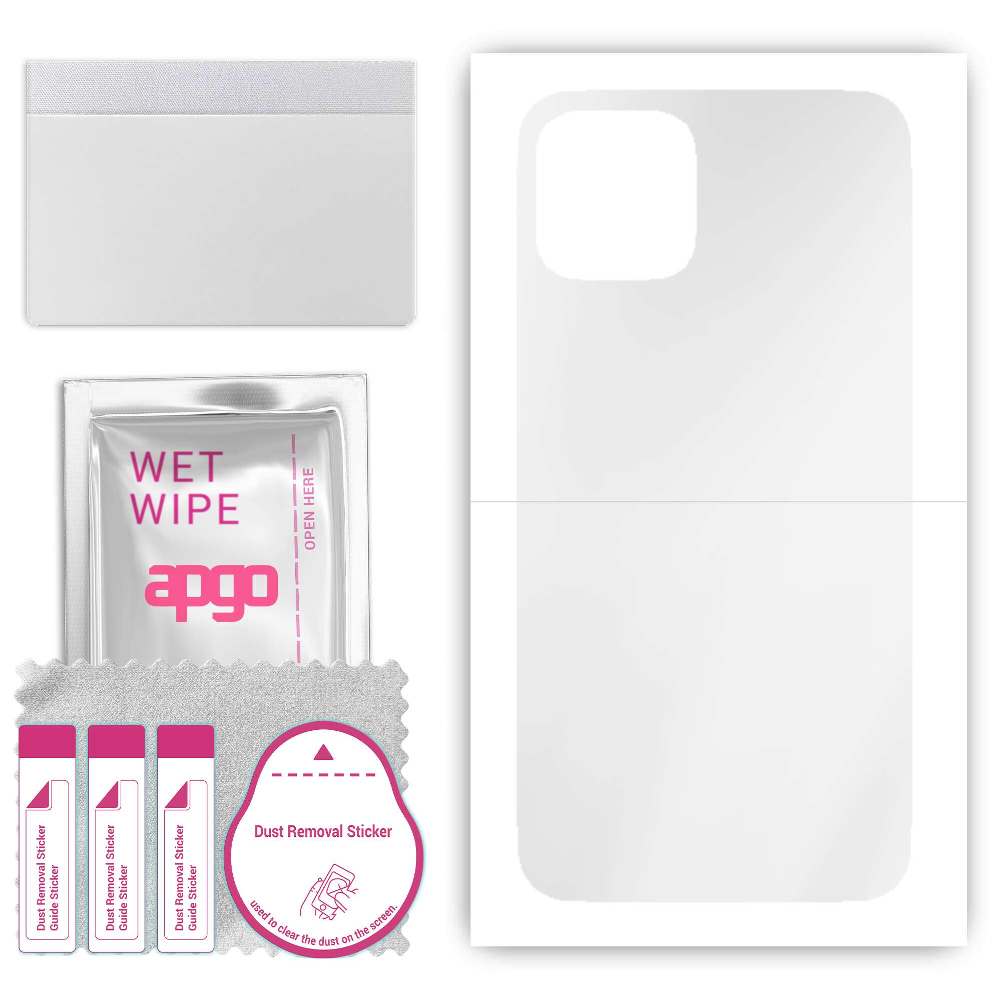 apgo Ultra Clear Protective Skin Sticker для задньої панелі, сумісної з Apple iPhone 11 Pro, Wrap Film, Hydrogel Film, Flexible, Soft TPU with positioni
apgo Ultra Clear Protective Skin Sticker для задньої панелі, сумісної з Apple iPhone 11 Pro, Wrap Film, Hydrogel Film, Flexible, Soft TPU with positioni