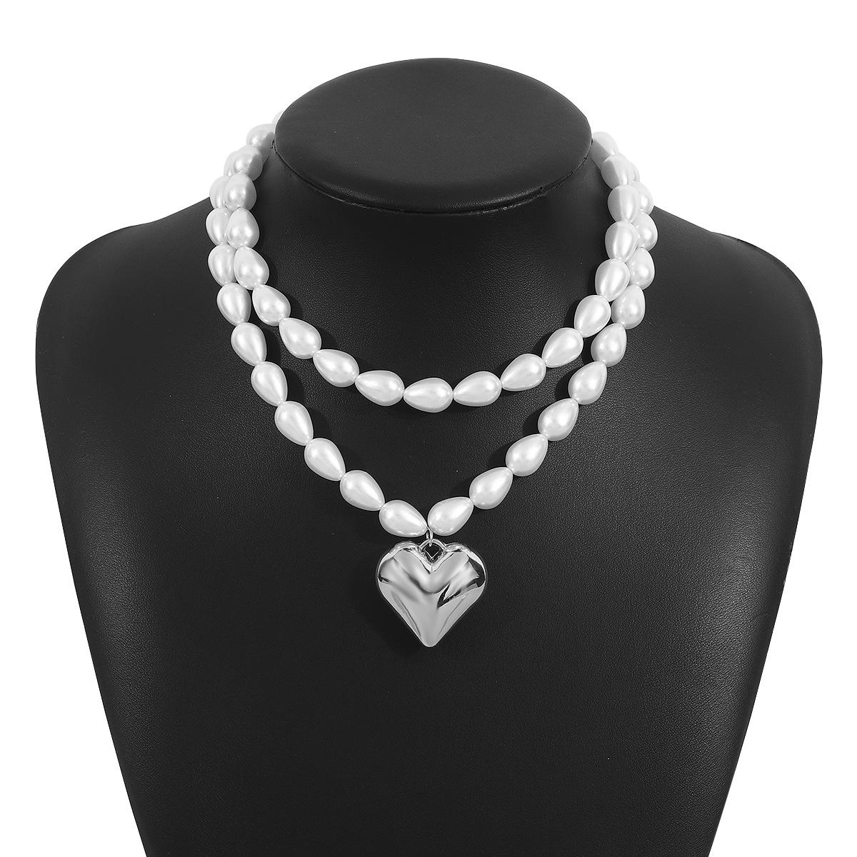 Бохо Винтаж Имитация Жемчуга Бусины Сердце Кулон Ожерелье Для Женщин Барокко Ювелирные Изделия Подарок серебряный
Бохо Винтаж Имитация Жемчуга Бусины Сердце Кулон Ожерелье Для Женщин Барокко Ювелирные Изделия Подарок серебряный