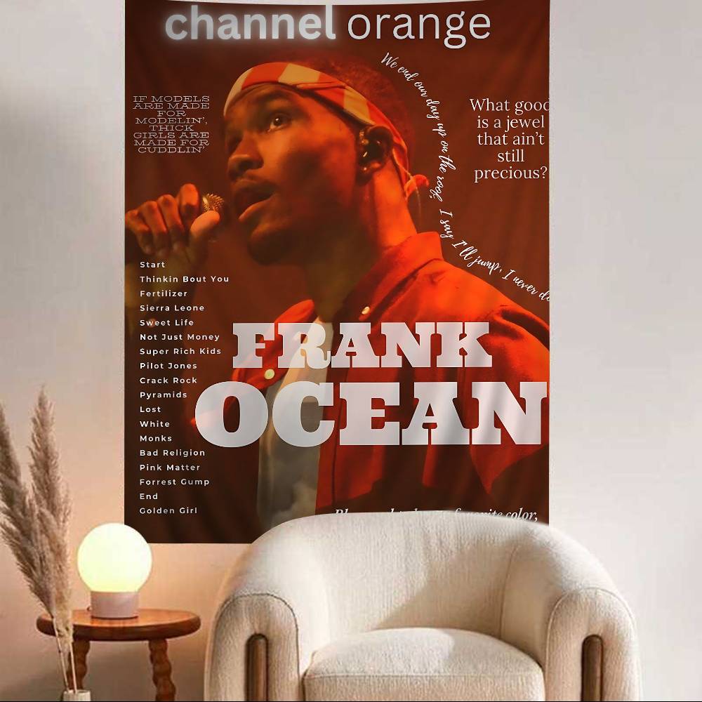 Blond FFrank OOcean Singer Anime Tapestry Hippie Flower Wall Carpets Dorm Decor Cheap Hippie Wall Hanging 74x94cm(29x37in)
Blond FFrank OOcean Singer Anime Tapestry Hippie Flower Wall Carpets Dorm Decor Cheap Hippie Wall Hanging 74x94cm(29x37in)