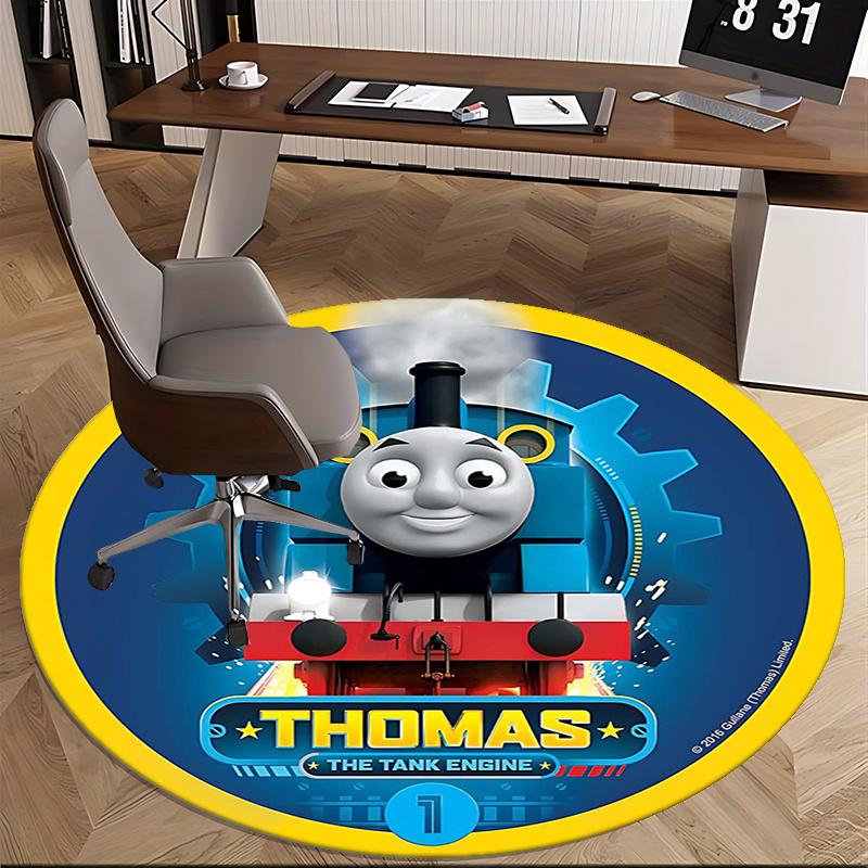 Thomas,Tank Engine Chair mat Round Rug Office carpet, Machine Washable, Non slip, Suitable for Living Rooms, Bedrooms 150cm
Thomas,Tank Engine Chair mat Round Rug Office carpet, Machine Washable, Non slip, Suitable for Living Rooms, Bedrooms 150cm
