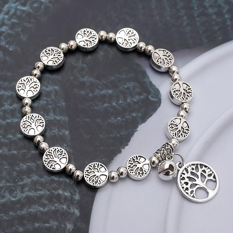 Tree of Life Pendant Bracelet - Retro style zinc alloy, perfect for daily wear and gifts
Tree of Life Pendant Bracelet - Retro style zinc alloy, perfect for daily wear and gifts