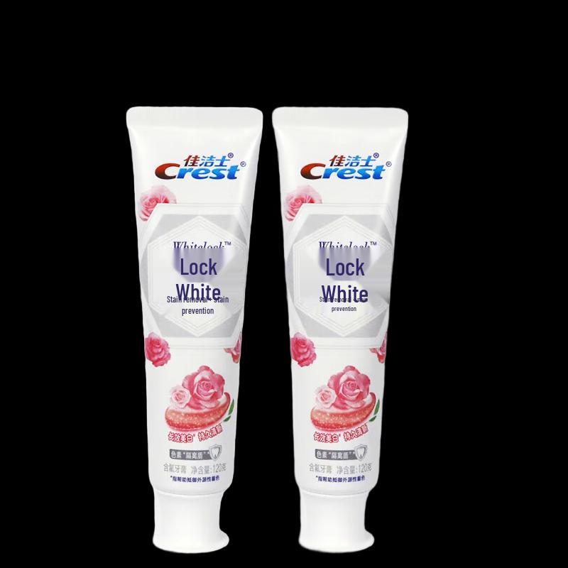 Crest Dual-Color Whitening Toothpaste
Crest Dual-Color Whitening Toothpaste
