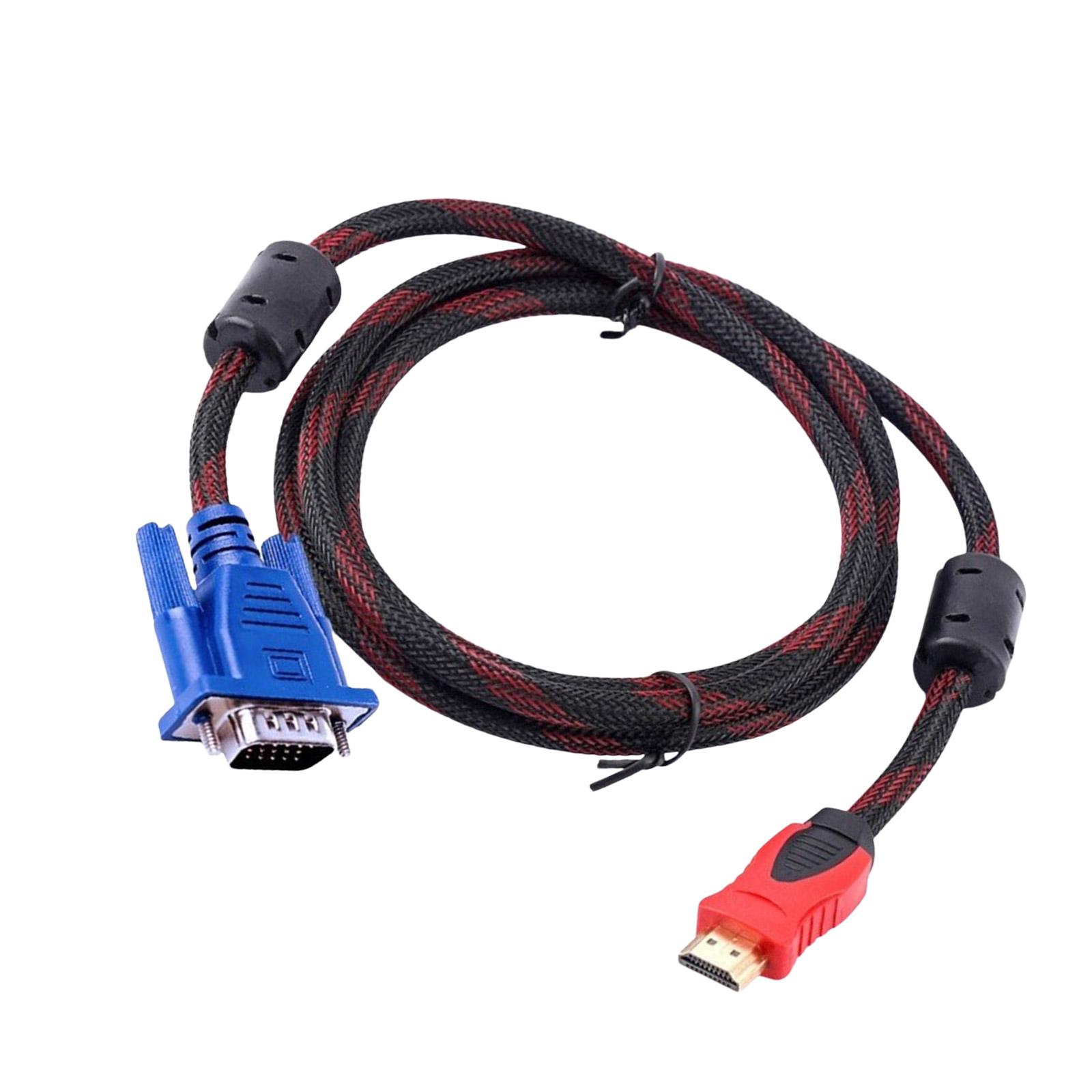 150cm Cord Quick Connection Adapter Cable for Computer Laptop Monitors Projector 19pin Interface Male to VGA Male Cable 1
150cm Cord Quick Connection Adapter Cable for Computer Laptop Monitors Projector 19pin Interface Male to VGA Male Cable 1