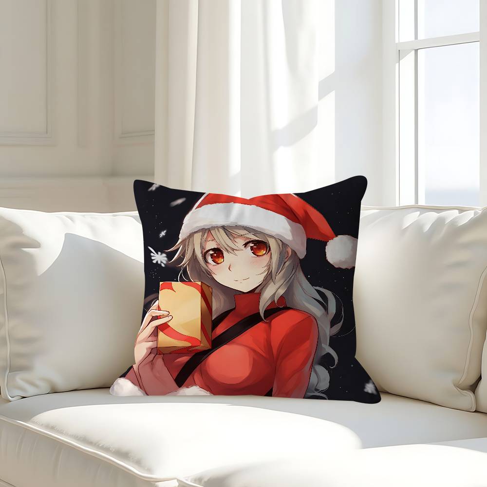 Anime Christmas Girl Pillow Case Removable Washable Cushion Cover – All-Season Soft Linen 16x16Inch
Anime Christmas Girl Pillow Case Removable Washable Cushion Cover – All-Season Soft Linen 16x16Inch