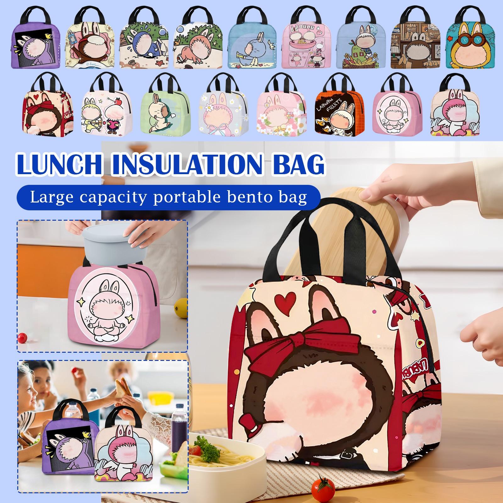 Lunch Bag Cartoon Handbag Student Lunch Bag Aluminum Foil Insulation Meal Bag Lunch Box Bag One Size
Lunch Bag Cartoon Handbag Student Lunch Bag Aluminum Foil Insulation Meal Bag Lunch Box Bag One Size