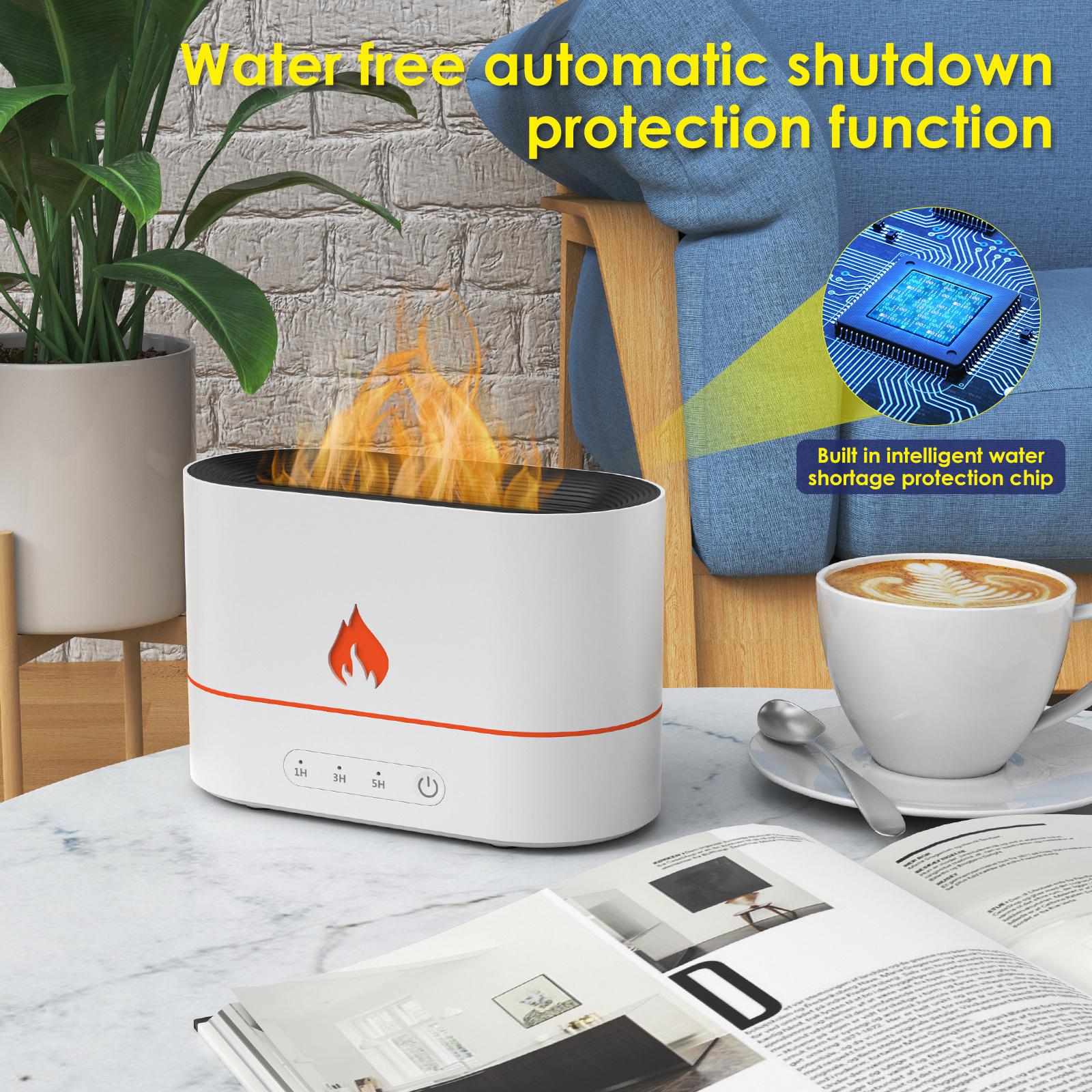 Colorful Flame Aroma Diffuser Relaxing Flame Essential Oil Diffuser with 7 Colors Light 250ml Flame Diffuser Humidifier Quiet Black colorful flame
Colorful Flame Aroma Diffuser Relaxing Flame Essential Oil Diffuser with 7 Colors Light 250ml Flame Diffuser Humidifier Quiet Black colorful flame