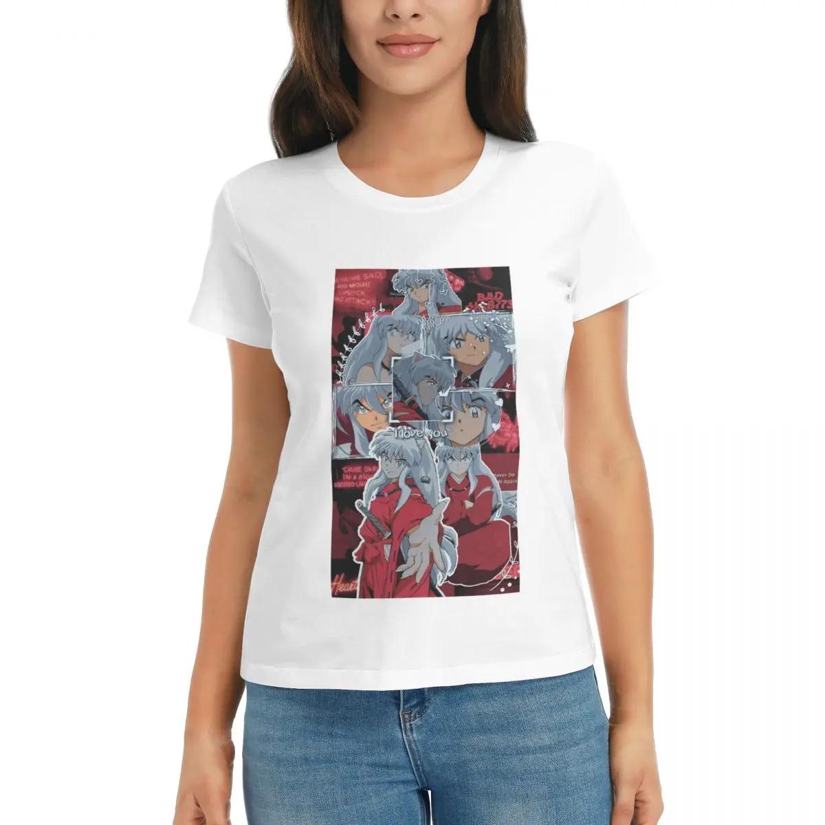 Women TShirt Inuyasha Anime Summer Short Sleeve Tees ONeck Cotton T Shirts Clothes Tops Streetwear S
Women TShirt Inuyasha Anime Summer Short Sleeve Tees ONeck Cotton T Shirts Clothes Tops Streetwear S