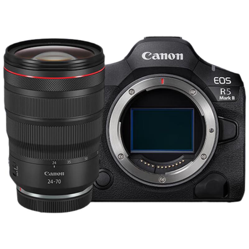 Бездзеркальна камера Canon EOS R5 Mark II 8K з повним кадром та комплектом об єктива RF24-70mm F2.8 L IS USM (версія CN)
Бездзеркальна камера Canon EOS R5 Mark II 8K з повним кадром та комплектом об єктива RF24-70mm F2.8 L IS USM (версія CN)