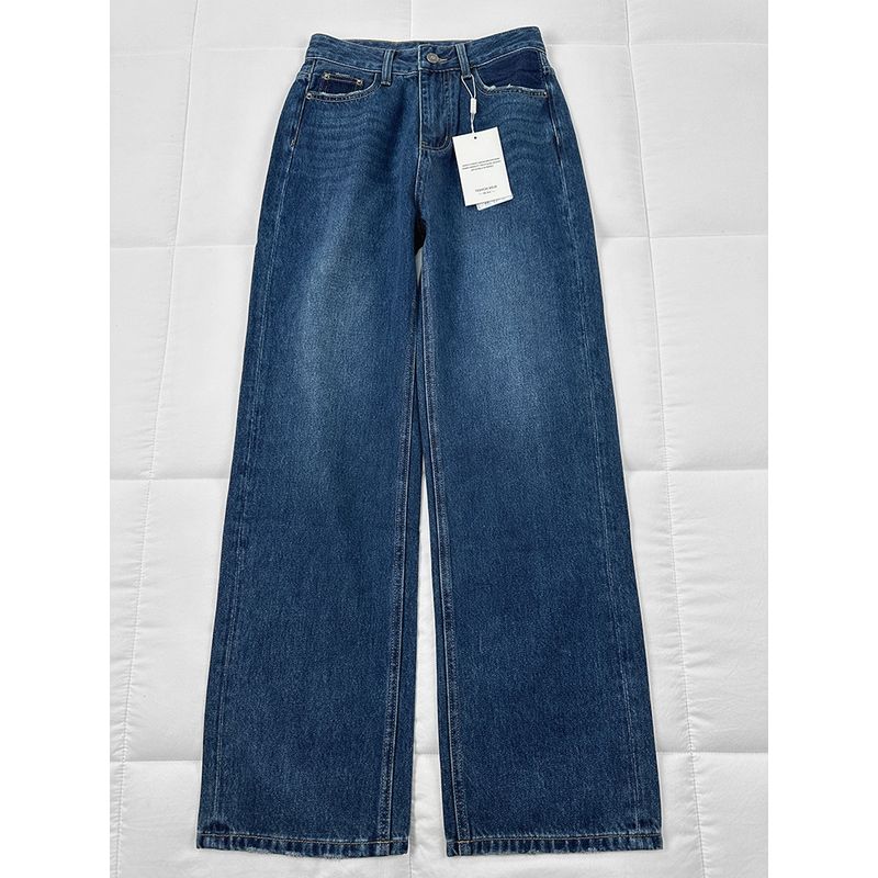 Классические джинсы прямого кроя с высокой посадкой, цвет классический деним, фабрика Чжуншань, K-стиль, повседневные, легко сочетать, варёный деним Blue 25
Классические джинсы прямого кроя с высокой посадкой, цвет классический деним, фабрика Чжуншань, K-стиль, повседневные, легко сочетать, варёный деним Blue 25