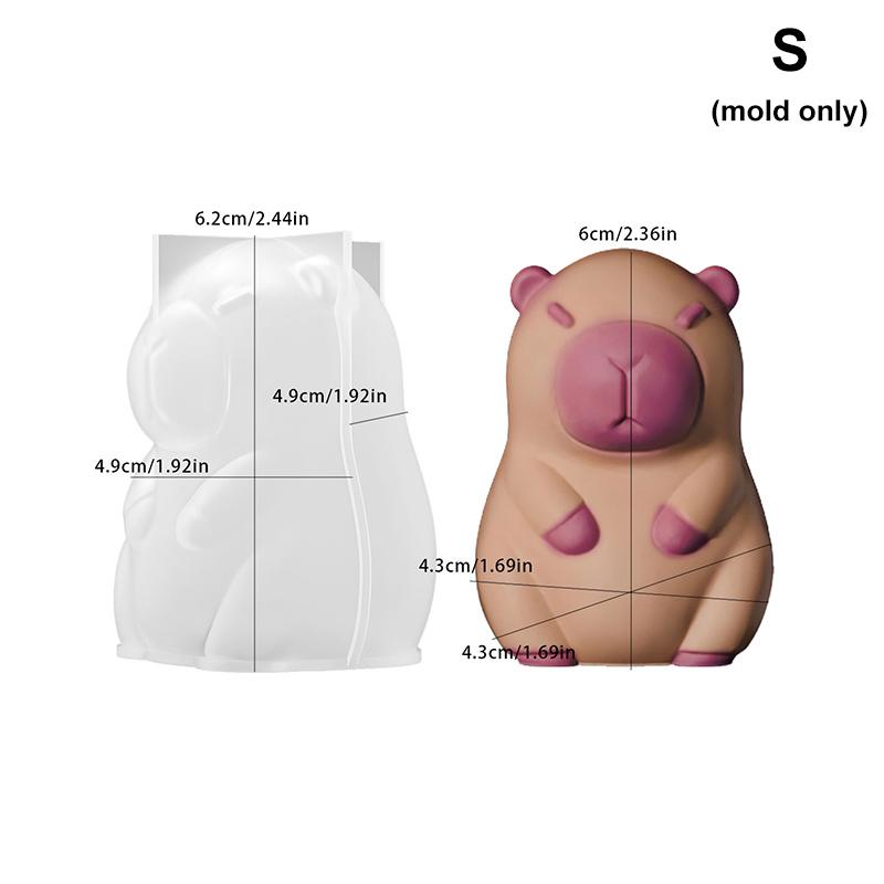 1Pcs 3D Capybara Mold 3D Capybara Mousse Cake Silicone Mold Capybara Mold Animal Mold For Mousse Cake Mold Outdoor Tableware
1Pcs 3D Capybara Mold 3D Capybara Mousse Cake Silicone Mold Capybara Mold Animal Mold For Mousse Cake Mold Outdoor Tableware
