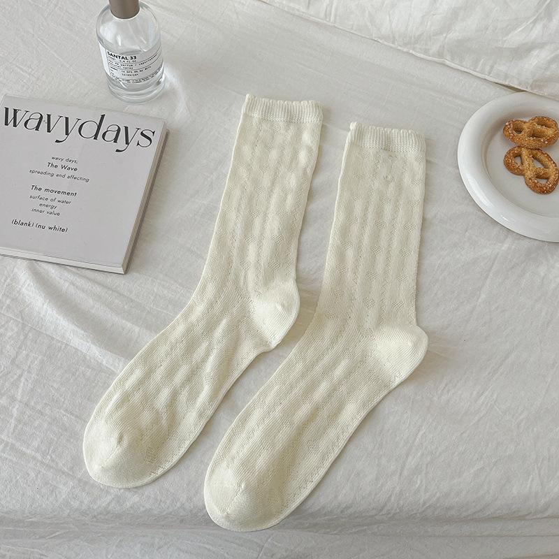 Білі шкарпетки з махри, жіночі літні тонкі бавовняні шкарпетки, ажурні шкарпетки до середини литки з маленькими шкіряними туфлями, чорні шкарпетки-слідки 1 pair
Білі шкарпетки з махри, жіночі літні тонкі бавовняні шкарпетки, ажурні шкарпетки до середини литки з маленькими шкіряними туфлями, чорні шкарпетки-слідки 1 pair