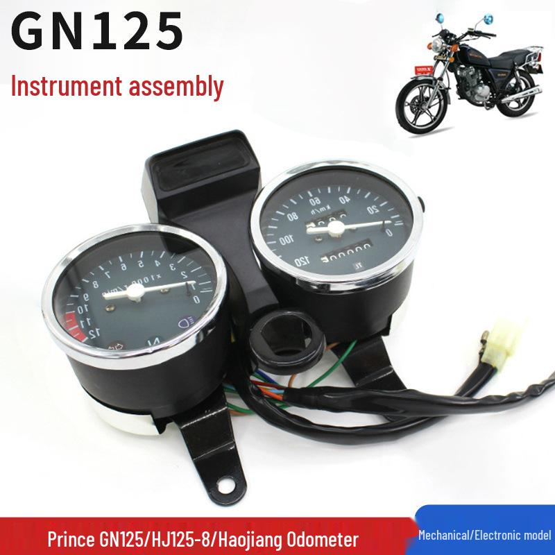 Suzuki GN125 HJ125-8 Мотоциклетный тахометр и спидометр в сборе. GN125 Prince Electronic Instrument Assembly/Set
Suzuki GN125 HJ125-8 Мотоциклетный тахометр и спидометр в сборе. GN125 Prince Electronic Instrument Assembly/Set