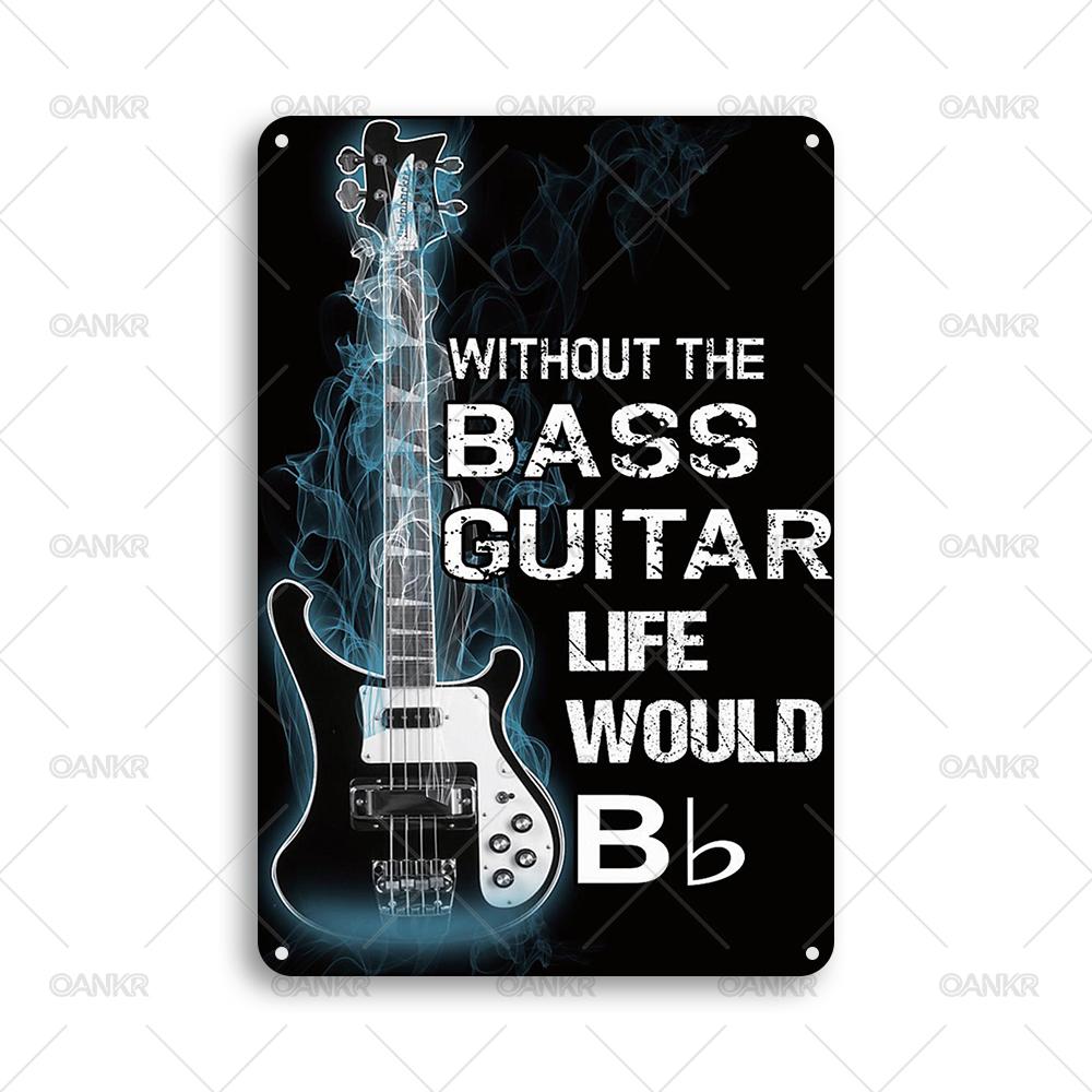 Vintage Pub Bar Club Decor Metal Tin Sign Bass Guitar Life Chic Gift Metal Signs for Backyard Home Wall Decor Plaque Accessorie 20x30cm
Vintage Pub Bar Club Decor Metal Tin Sign Bass Guitar Life Chic Gift Metal Signs for Backyard Home Wall Decor Plaque Accessorie 20x30cm
