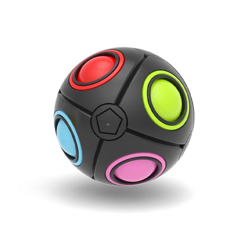 YJ Top Plastic 8 Colour Puzzle Rainbow Magic Puzzle Ball Rainbow Ball Children Present great for daily use perfect for gifting чорний
YJ Top Plastic 8 Colour Puzzle Rainbow Magic Puzzle Ball Rainbow Ball Children Present great for daily use perfect for gifting чорний