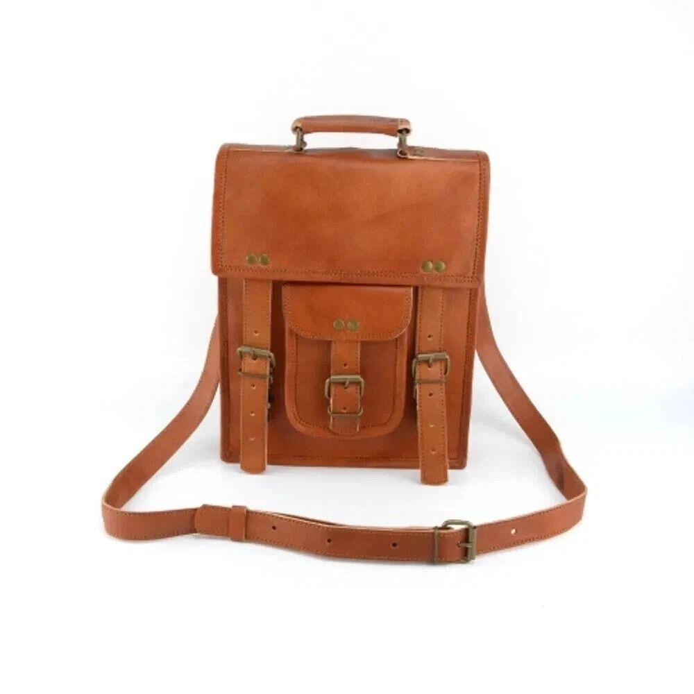 New Handmade Men s Leather Vintage Laptop Messenger Briefcase Bag Satchel 11 x 9 x 3 in коричневий
New Handmade Men s Leather Vintage Laptop Messenger Briefcase Bag Satchel 11 x 9 x 3 in коричневий