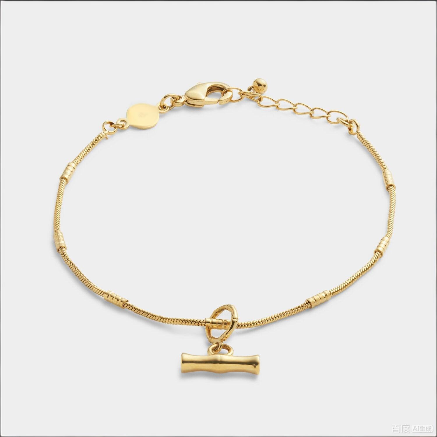 Gold Necklace Niche Design Sense Fashion Simple Bamboo Pendant Collarbone Chain Bracelet Versatile
Gold Necklace Niche Design Sense Fashion Simple Bamboo Pendant Collarbone Chain Bracelet Versatile