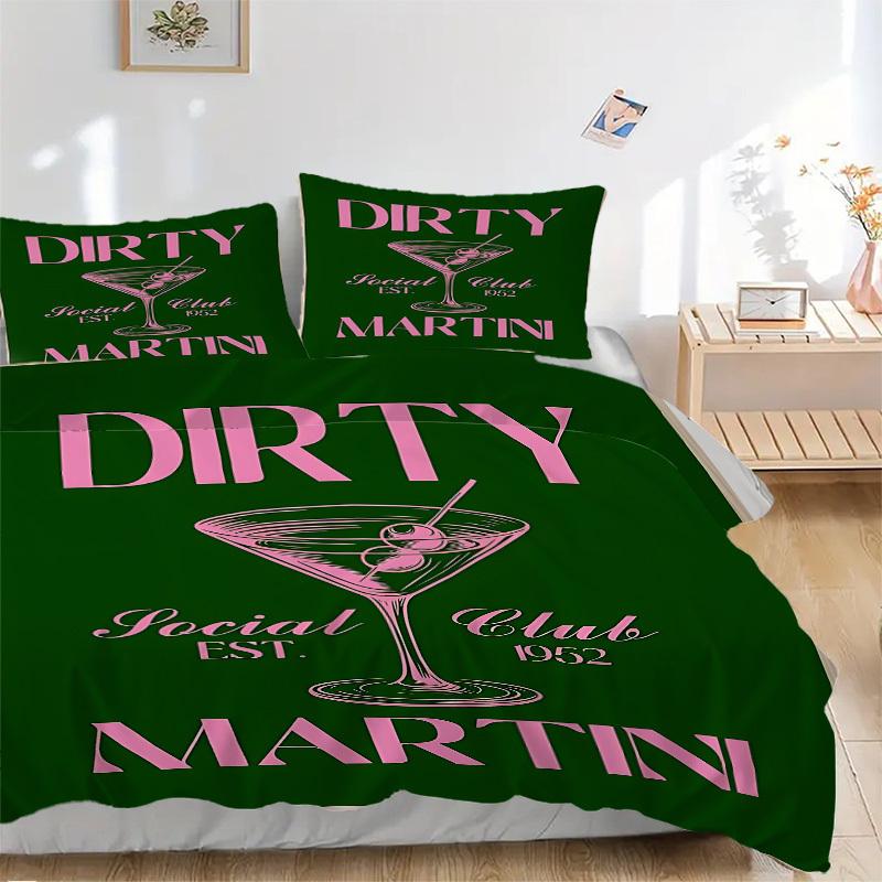 3pcs Dirty Martini Duvet Cover Set, Soft Comfortable Duvet Cover,Guest Room (1*Duvet Cover + 2*Pillowcase, Without Core) yy251104125 135x200cm
3pcs Dirty Martini Duvet Cover Set, Soft Comfortable Duvet Cover,Guest Room (1*Duvet Cover + 2*Pillowcase, Without Core) yy251104125 135x200cm