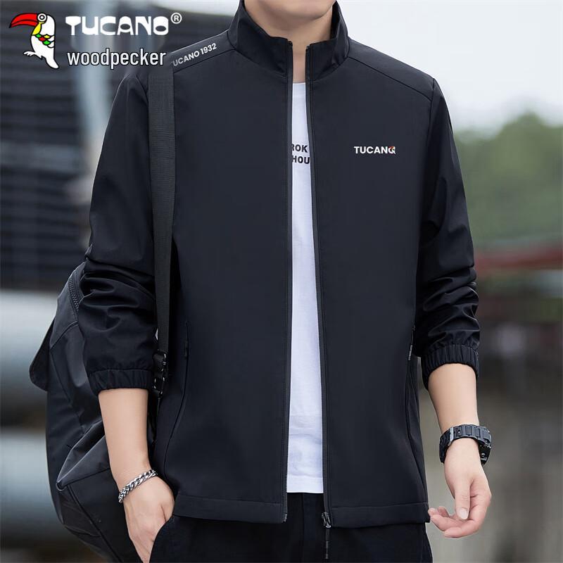TUCANO Men s Spring/Autumn Stand-Collar Jacket XL
TUCANO Men s Spring/Autumn Stand-Collar Jacket XL