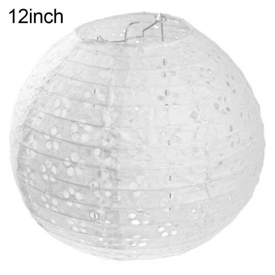 Китайский фонарь из бумаги с вырезанным узором цветущей сливы, подвесной, свадебное фестивальное украшение 12 inch белый
Китайский фонарь из бумаги с вырезанным узором цветущей сливы, подвесной, свадебное фестивальное украшение 12 inch белый