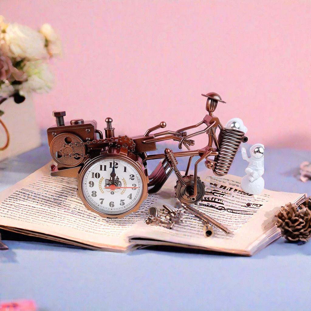 Simple Tractor Model Alarm Clock Pen Holder Creative Retro Alarm Clock Clock Display Children s Gift Alarm Clock
Simple Tractor Model Alarm Clock Pen Holder Creative Retro Alarm Clock Clock Display Children s Gift Alarm Clock