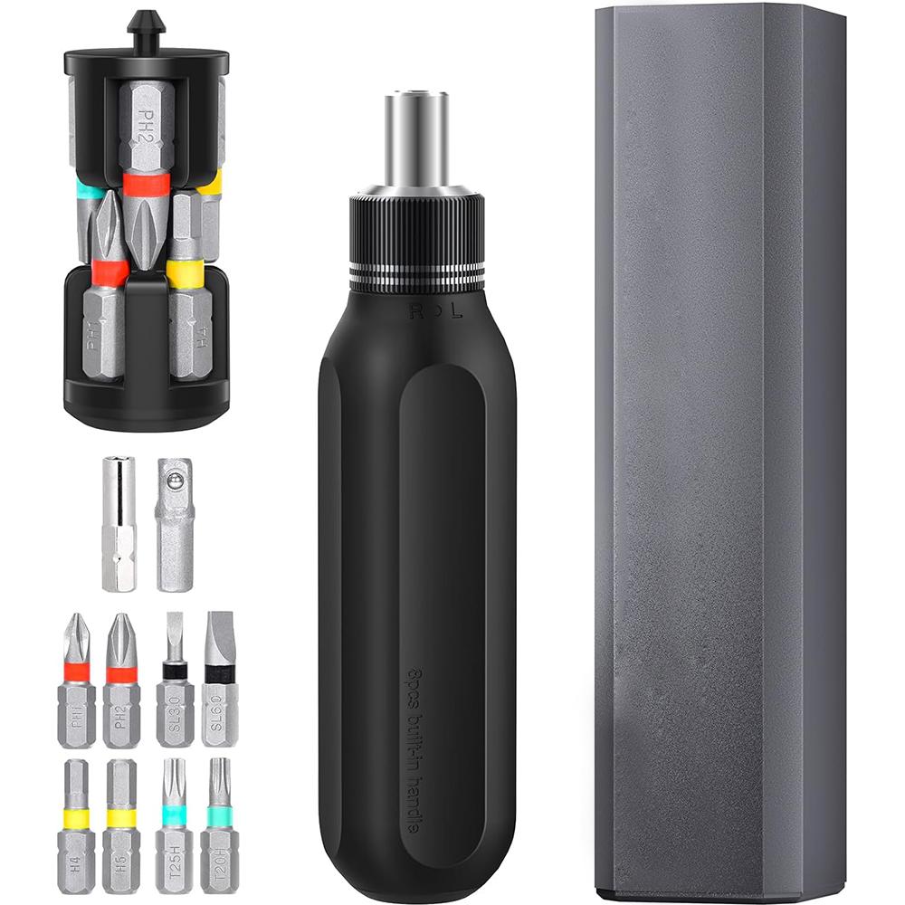 Набор прецизионных отверток с храповым механизмом 14/28 в 1 с магнитным сверлом Phillips Torx, многофункциональный ручной мини-инструмент для ремонта
Набор прецизионных отверток с храповым механизмом 14/28 в 1 с магнитным сверлом Phillips Torx, многофункциональный ручной мини-инструмент для ремонта