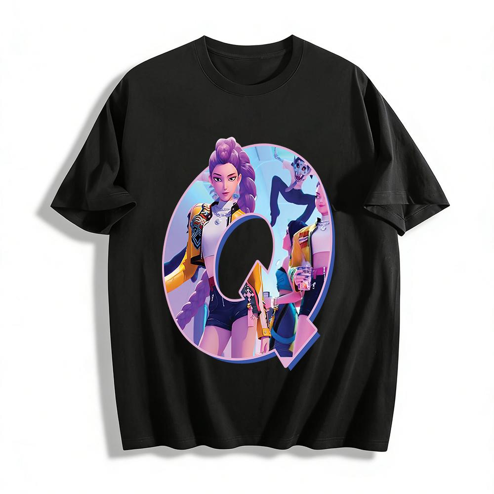 Cyber Style Purple Braid Cool Girl Print Top Trendy Street Loose Casual Unisex Short Sleeve T-Shirt Pure cotton T-shirt XXS
Cyber Style Purple Braid Cool Girl Print Top Trendy Street Loose Casual Unisex Short Sleeve T-Shirt Pure cotton T-shirt XXS