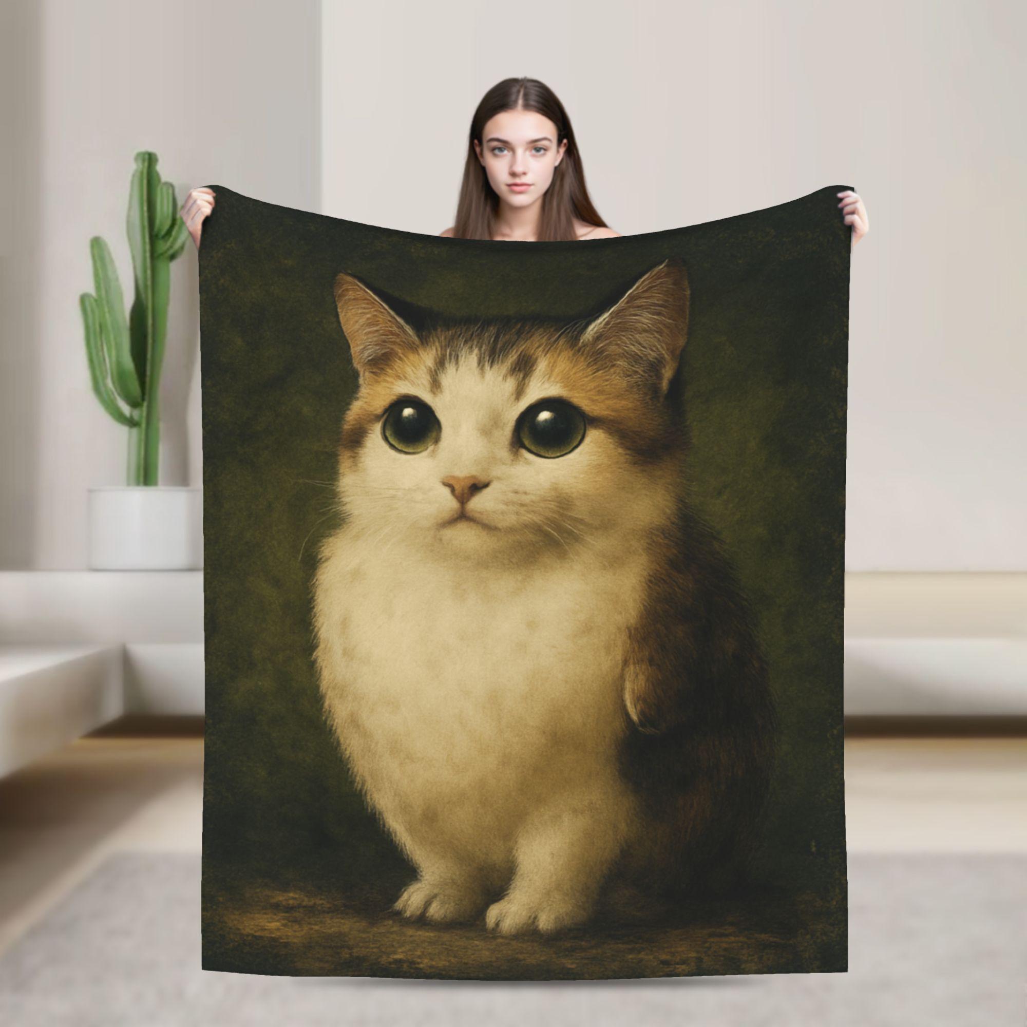 Інтернет-відомий Мяу Кіт Сова Мем Ковдра Тепла М яка Графічна Плюшева Ковдра-Плед Дитячий Домашній Декор Фланелеве Покривало на ліжко Покривало на ліжко 30x40in
Інтернет-відомий Мяу Кіт Сова Мем Ковдра Тепла М яка Графічна Плюшева Ковдра-Плед Дитячий Домашній Декор Фланелеве Покривало на ліжко Покривало на ліжко 30x40in