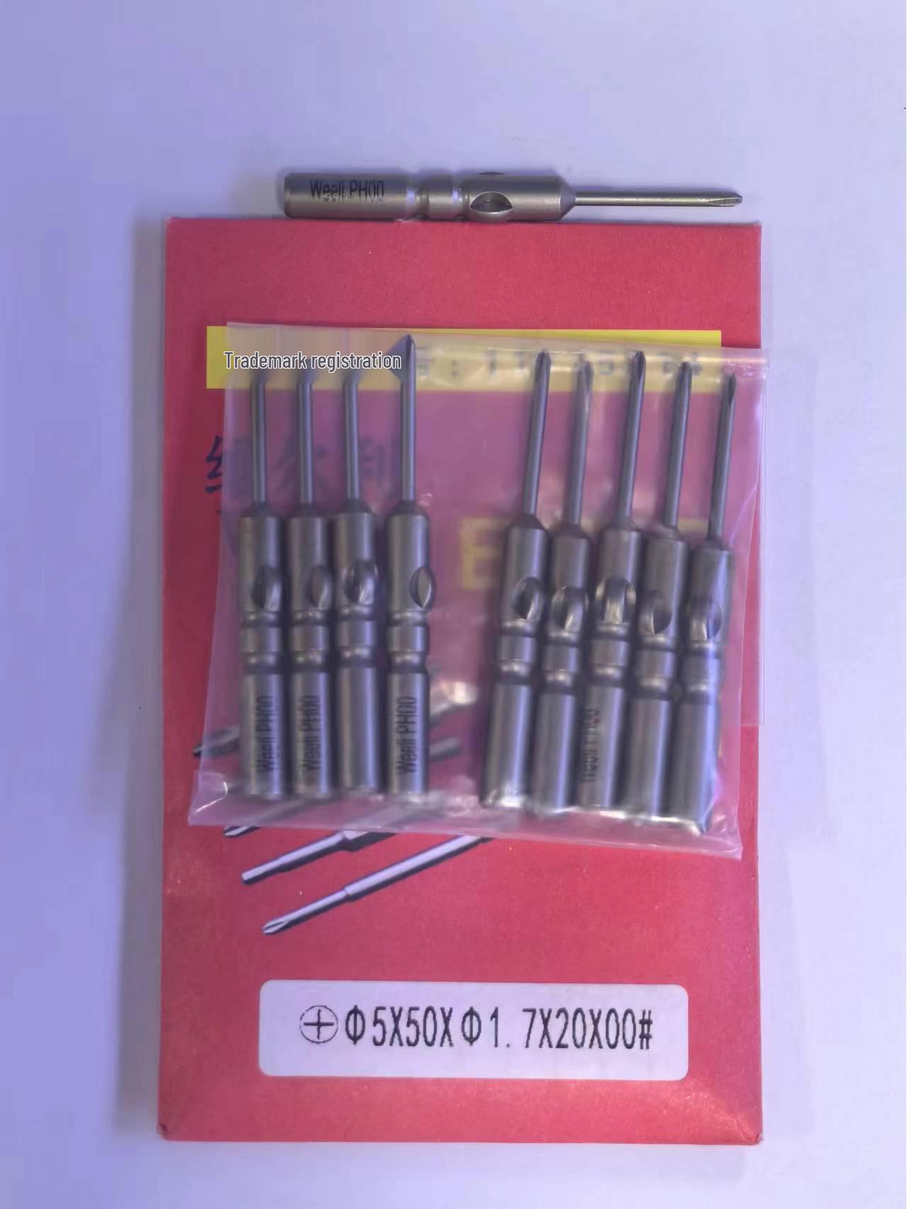 Weili 801 Series 5mm Phillips Magnetic Electric Screwdriver Bit
Weili 801 Series 5mm Phillips Magnetic Electric Screwdriver Bit