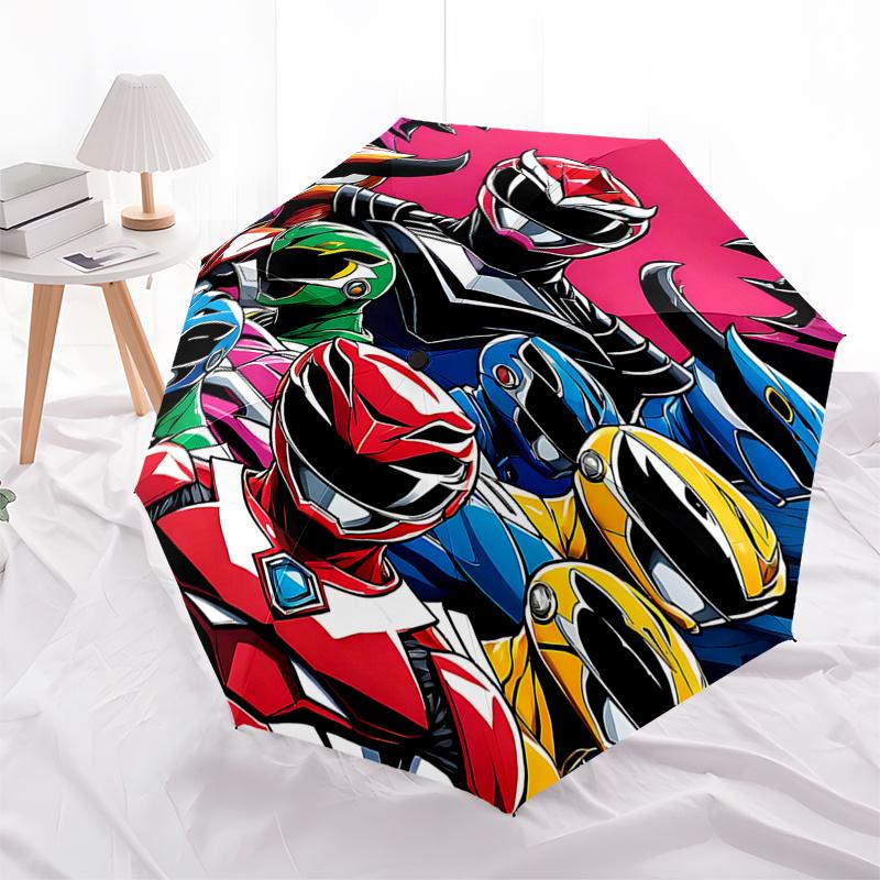 Power Rangers Auto Open Close Umbrella Foldable 3 Tier Design,8 Bone Iron Frame Outdoor Umbrella Perfect Gift for Fans,Travelers,and
Power Rangers Auto Open Close Umbrella Foldable 3 Tier Design,8 Bone Iron Frame Outdoor Umbrella Perfect Gift for Fans,Travelers,and
