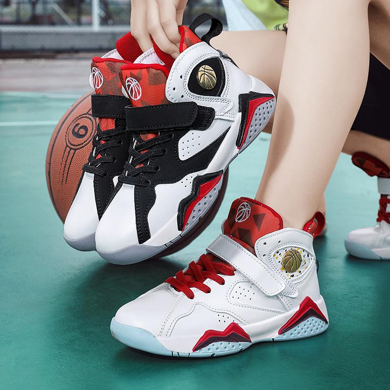 Captain Kids Non-Slip Basketball Sneakers - Lightweight Four Seasons Training Shoes 28
Captain Kids Non-Slip Basketball Sneakers - Lightweight Four Seasons Training Shoes 28