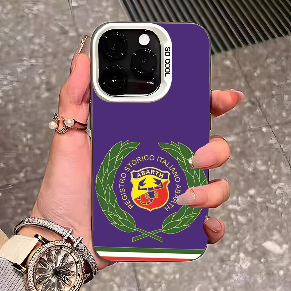 Italy Car Abarth New Phone Case For IPhone 17 Pro Max 16 Pro Max 15 14 13 11 12 Mini Xs X Xr 7 8 Plus Se Color Silver Cover iPhone 13 Pro
Italy Car Abarth New Phone Case For IPhone 17 Pro Max 16 Pro Max 15 14 13 11 12 Mini Xs X Xr 7 8 Plus Se Color Silver Cover iPhone 13 Pro