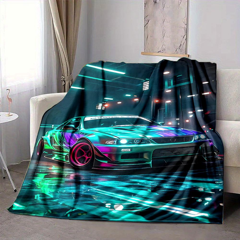 1pc Neon Racing Blanket, Lightweight Flannel Throw Blanket for Sofa, Bed, Travel, Camping, Living Room, Office, Couch, Chair, and Bed 80cmx120cm
1pc Neon Racing Blanket, Lightweight Flannel Throw Blanket for Sofa, Bed, Travel, Camping, Living Room, Office, Couch, Chair, and Bed 80cmx120cm