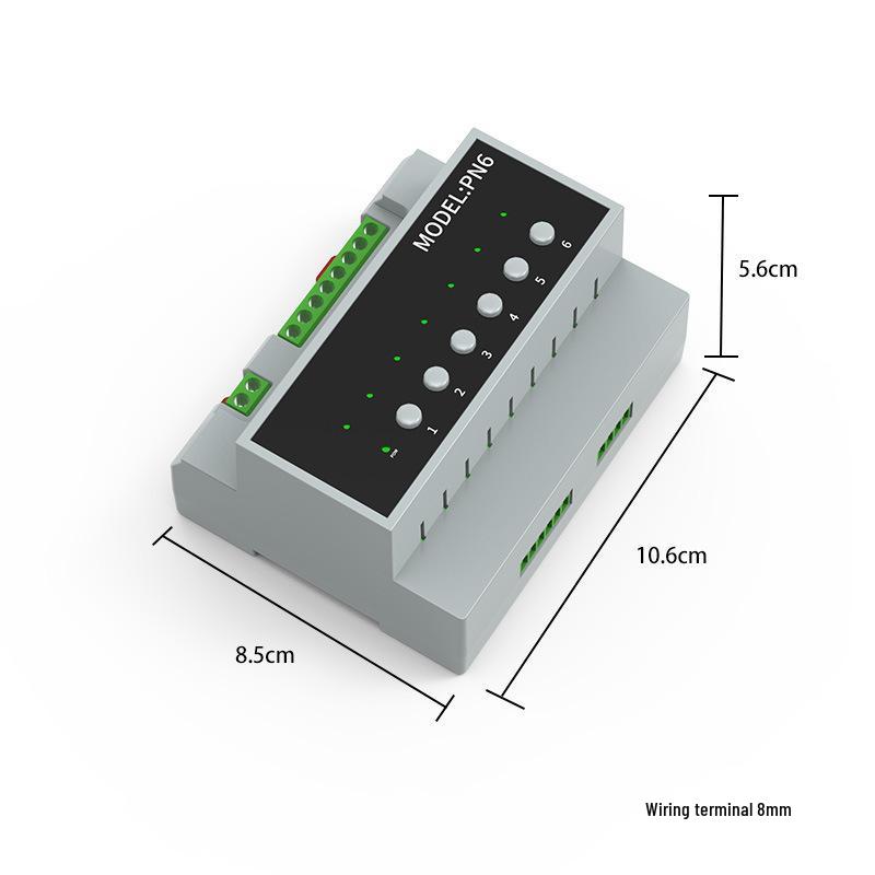 16-канальний модуль Zigbee Увімк/Вимк з пультом дистанційного керування, SAAS-система керування гостями, сухий контакт, низьковольтне живлення та захист від витоку.
16-канальний модуль Zigbee Увімк/Вимк з пультом дистанційного керування, SAAS-система керування гостями, сухий контакт, низьковольтне живлення та захист від витоку.