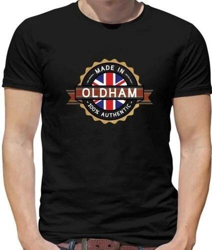 Made In Oldham Mens T-Shirt - Town - Hometown - Born In - Manchester - Pennines XL
Made In Oldham Mens T-Shirt - Town - Hometown - Born In - Manchester - Pennines XL