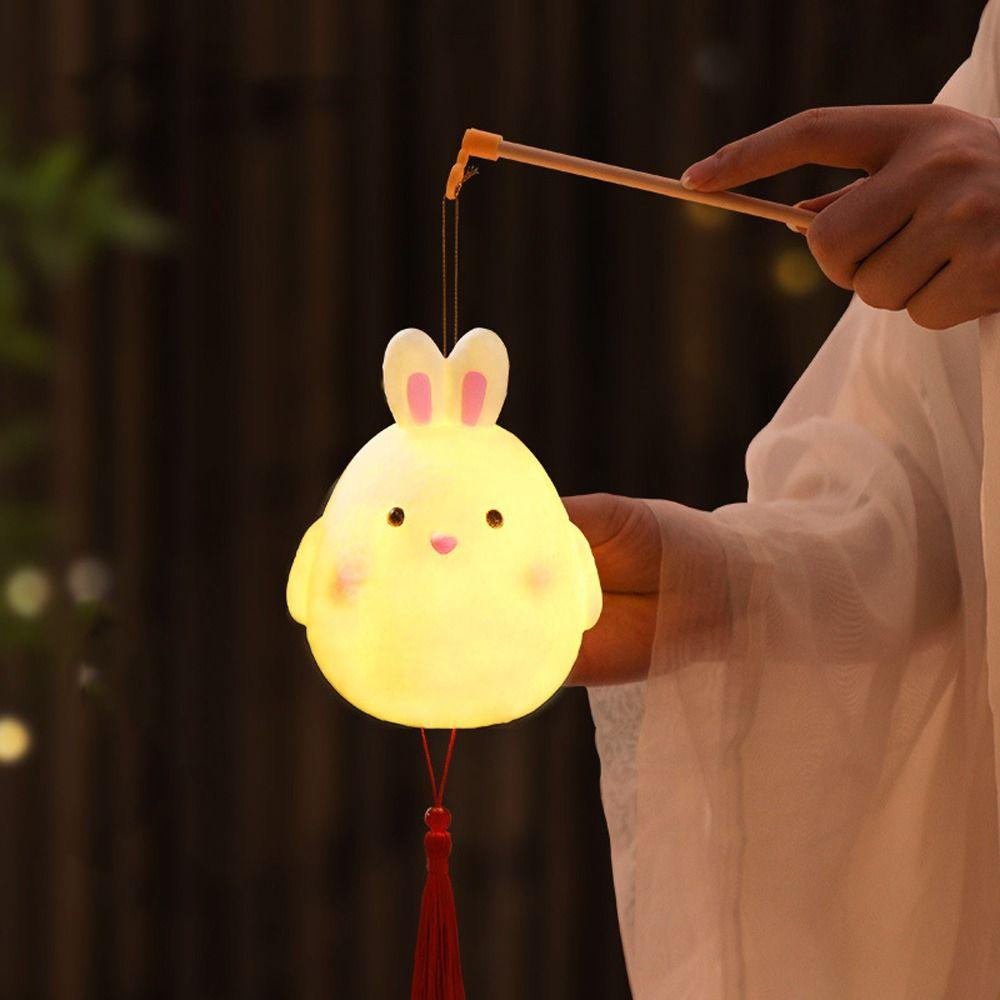 Cartoon Chinese Rabbit Lantern Blessing LED Lantern Toys Antique Lantern Hanfu Accessories Style 1
Cartoon Chinese Rabbit Lantern Blessing LED Lantern Toys Antique Lantern Hanfu Accessories Style 1