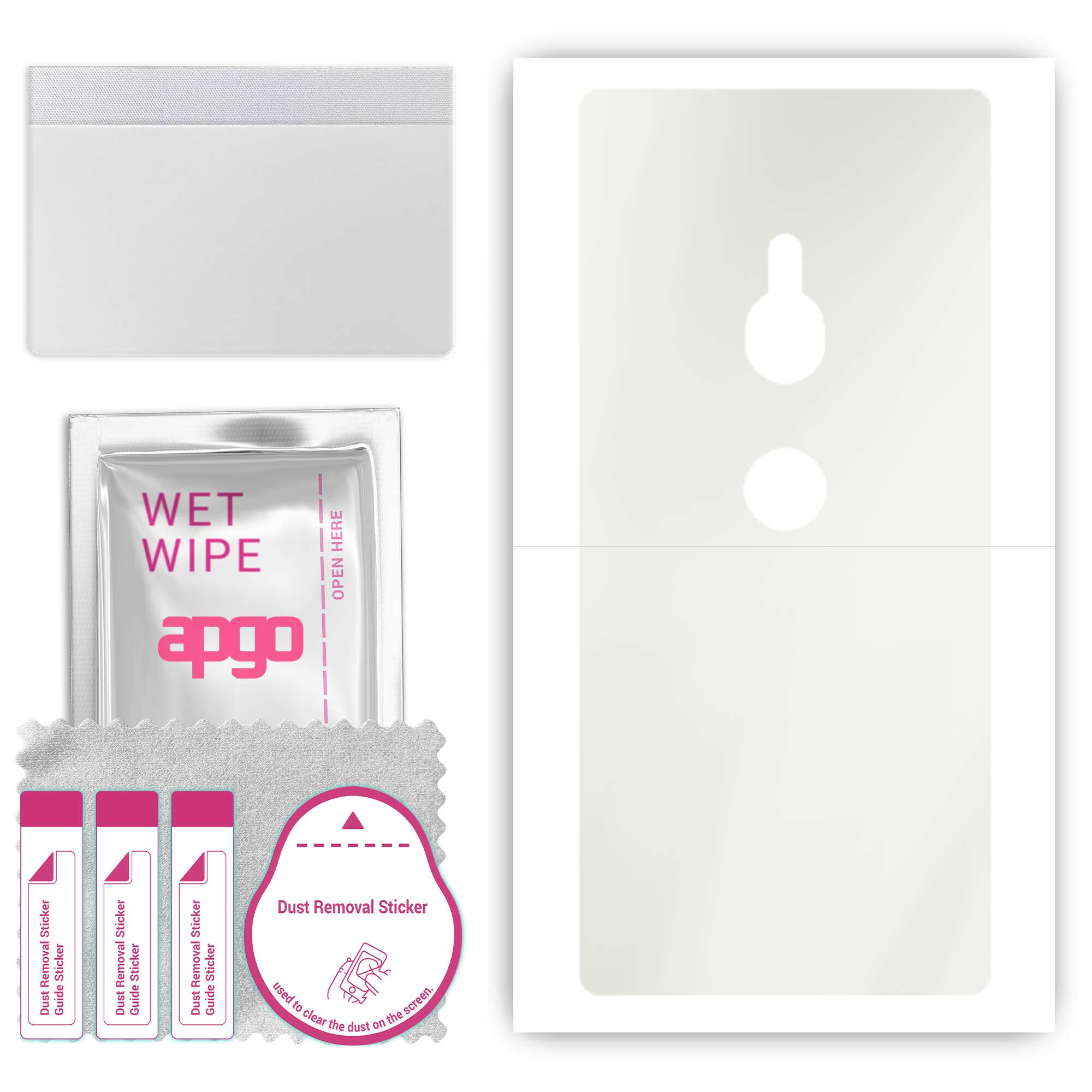 apgo MATTE Protective Skin Sticker for the back compatible with Sony Xperia XZ2, Wrap Film, Hydrogel Film, Flexible, Soft TPU with positioning layer e
apgo MATTE Protective Skin Sticker for the back compatible with Sony Xperia XZ2, Wrap Film, Hydrogel Film, Flexible, Soft TPU with positioning layer e