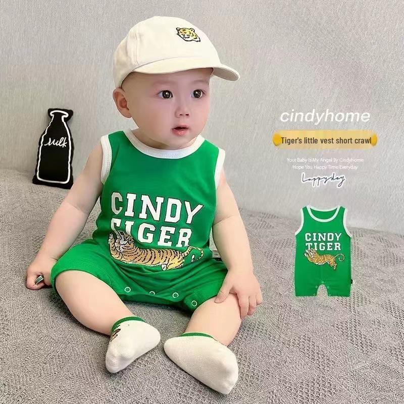 Newborn Baby Boy Sleeveless Summer Romper - Cute, Lightweight, Fashionable Design 90 cm
Newborn Baby Boy Sleeveless Summer Romper - Cute, Lightweight, Fashionable Design 90 cm