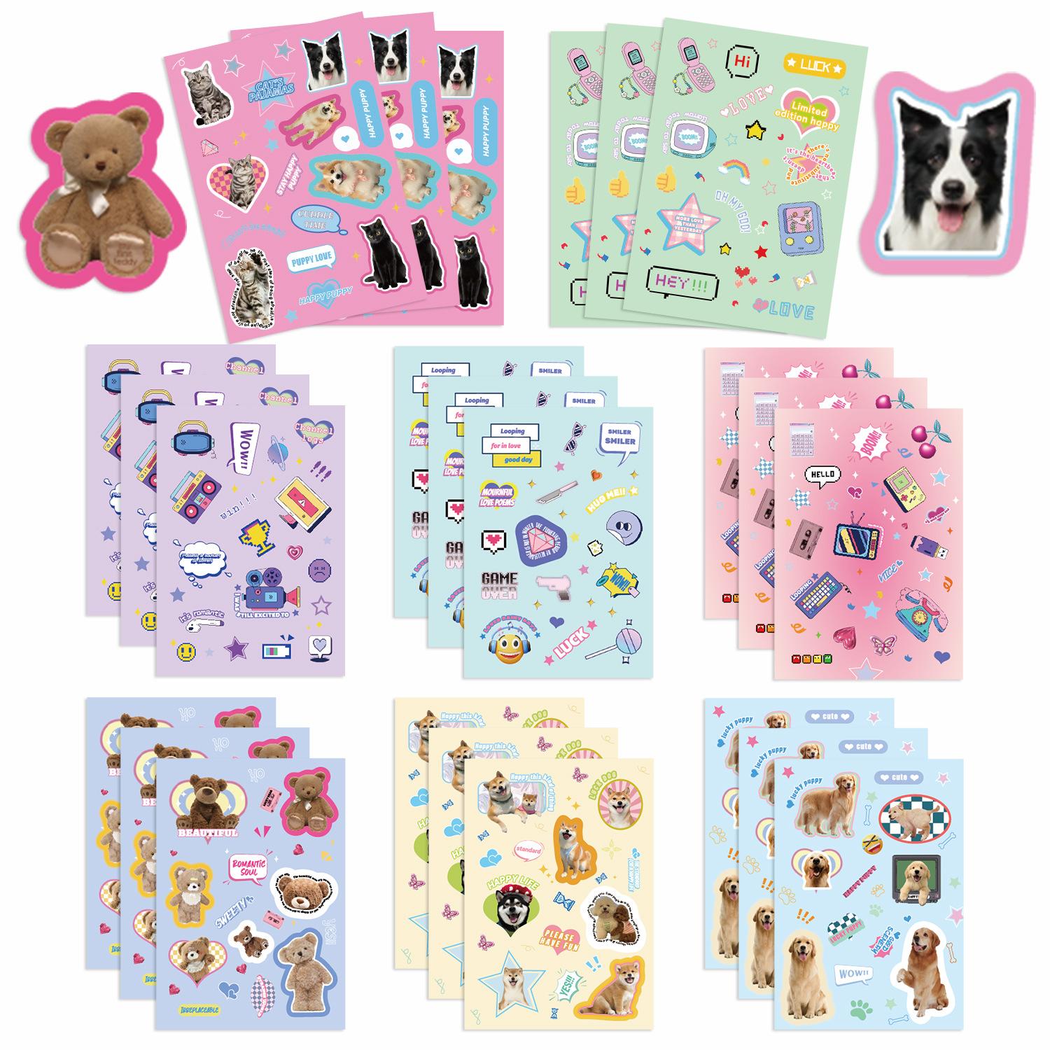 8 Cute Pet Ins Stickers Can Be Waterproof Diary Hand Stickers Gu Card Stickers DIY Decorative Stickers Ins Stickers
8 Cute Pet Ins Stickers Can Be Waterproof Diary Hand Stickers Gu Card Stickers DIY Decorative Stickers Ins Stickers