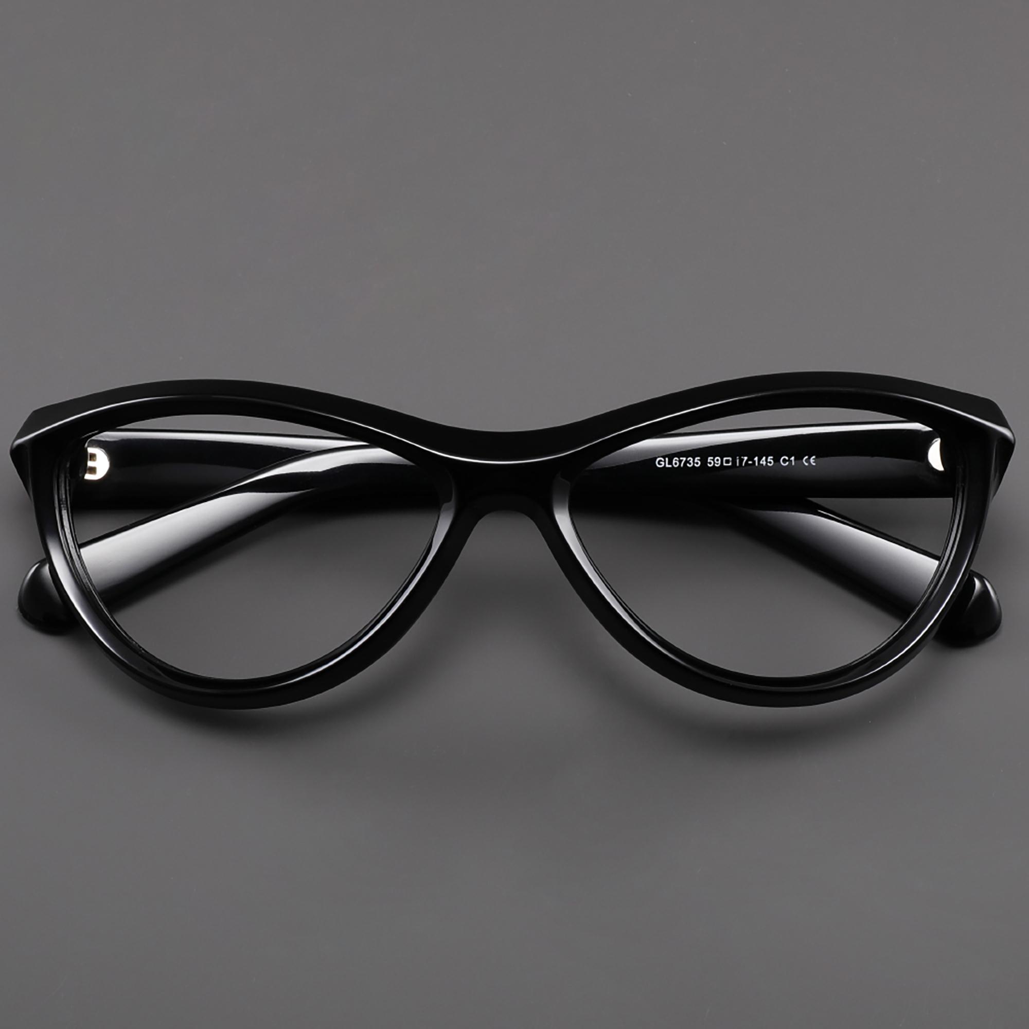 High Quality Acetate Frame Cat Eye Fake Glasses Trendy Luxury Brand Design New Fashion Y2k Sunglasses Women Fashionable Glasses
High Quality Acetate Frame Cat Eye Fake Glasses Trendy Luxury Brand Design New Fashion Y2k Sunglasses Women Fashionable Glasses