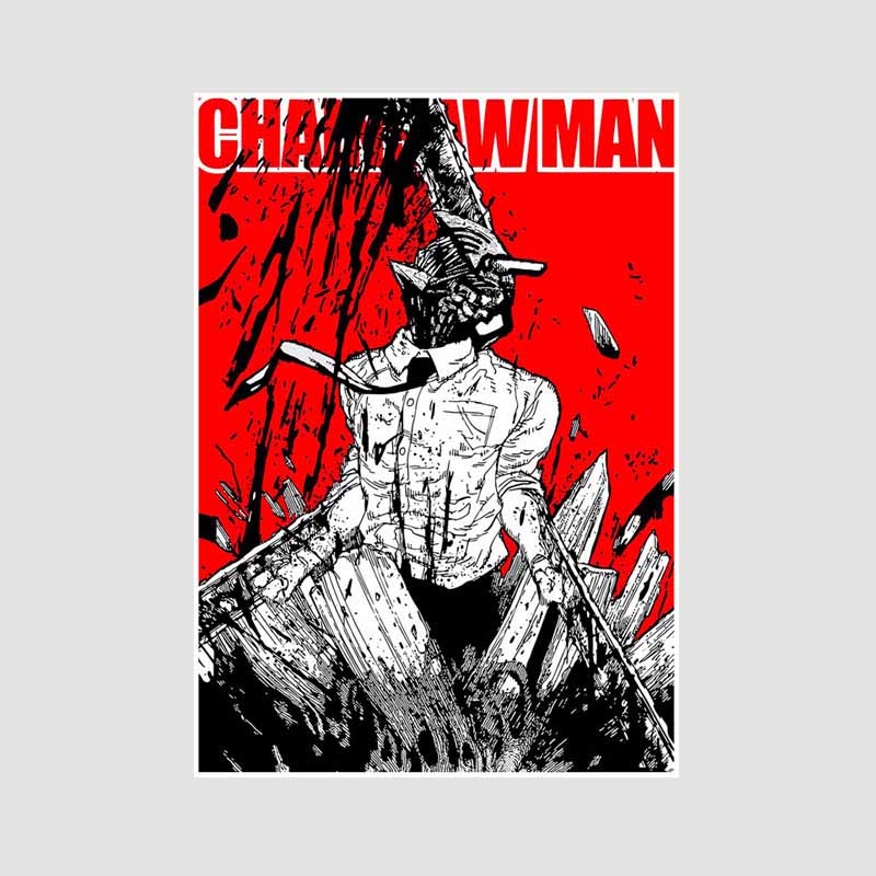 Японский аниме-постер с изображением человека с бензопилой, эстетические ретро-постеры на белой бумаге, настенные принты, домашний декор, гостиная, бар, украшение, искусство, живопись, подарки 42x30cm
Японский аниме-постер с изображением человека с бензопилой, эстетические ретро-постеры на белой бумаге, настенные принты, домашний декор, гостиная, бар, украшение, искусство, живопись, подарки 42x30cm